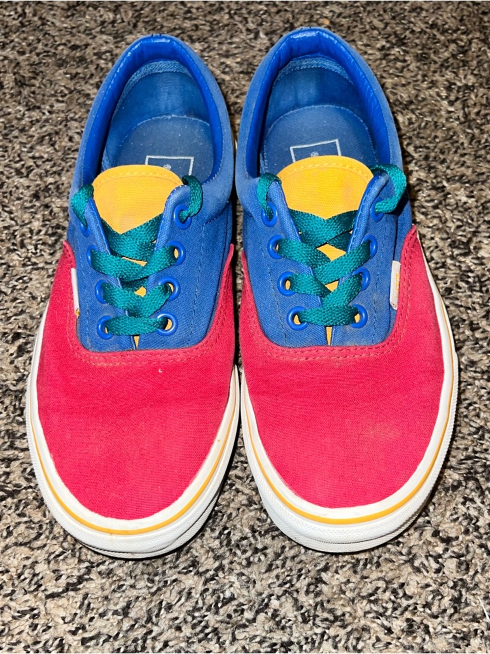 Vans Multi Color Block Sneakers